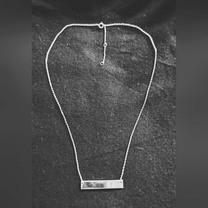 Sterling silver necklace